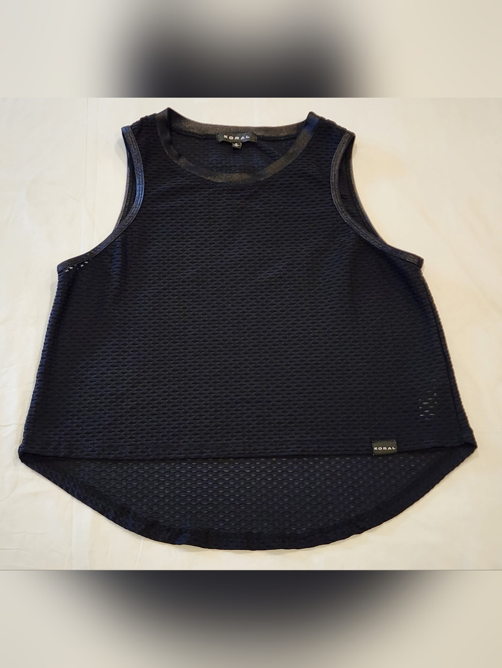 Koral Athletic Crop Tank Top Size S